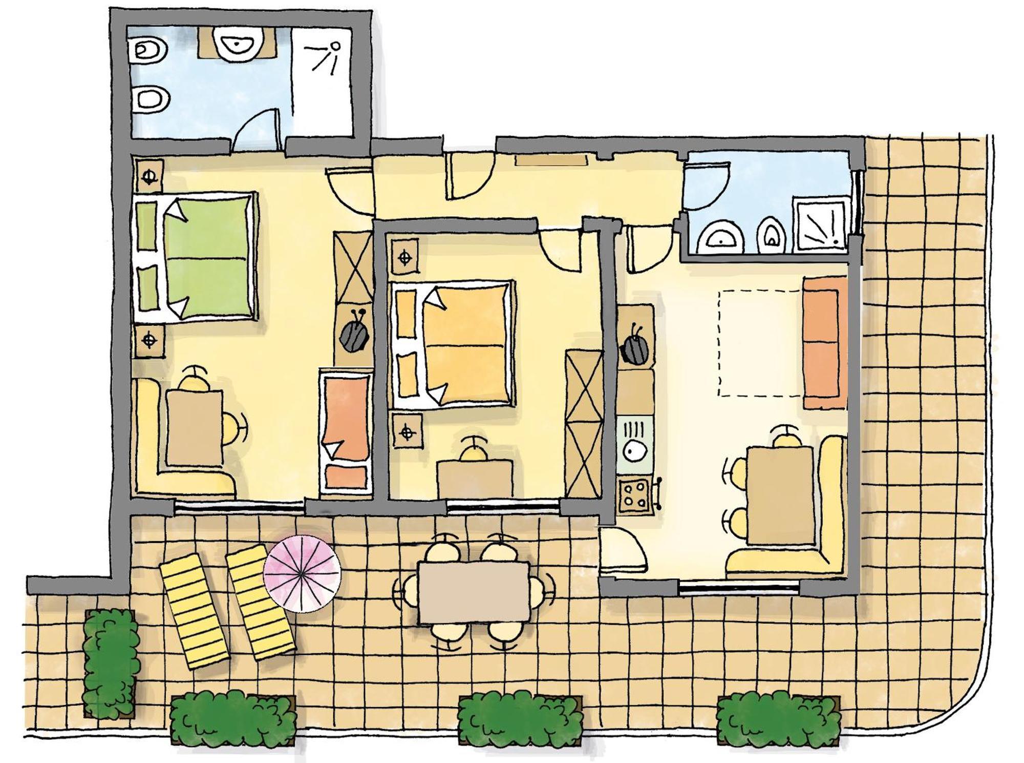 Appartements Kerschbaumer Feldthurns Pokój zdjęcie